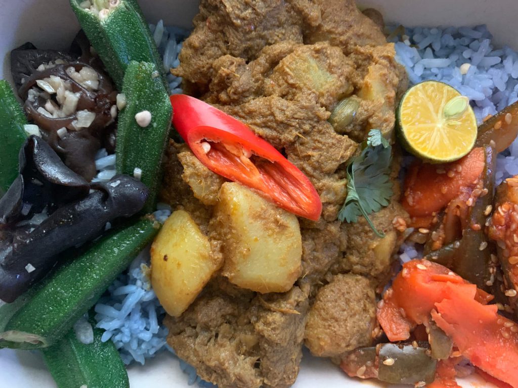 Hearty Coconut Beef Rendang focus