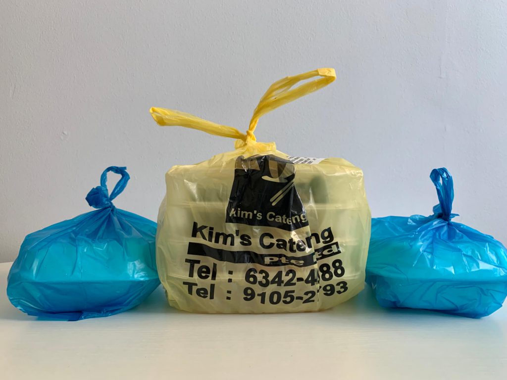 Hewtop Catering packaging