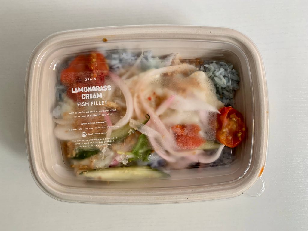 Lemongrass Cream Fish Fillet with cover