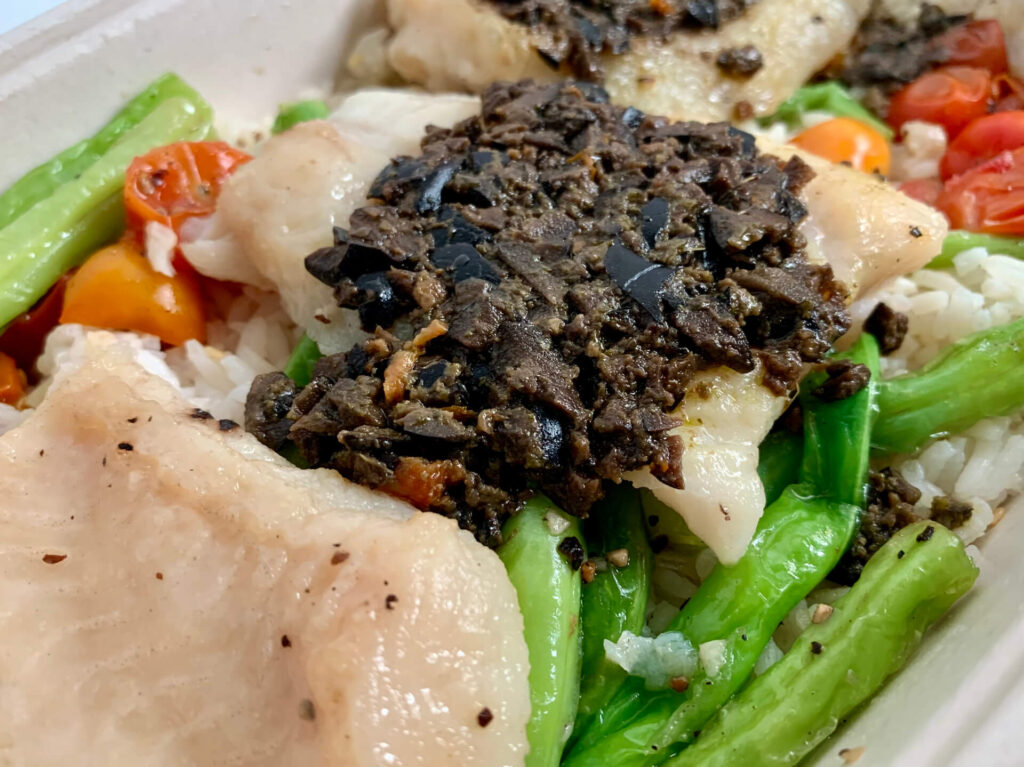 Sauce Vierge John Dory focus